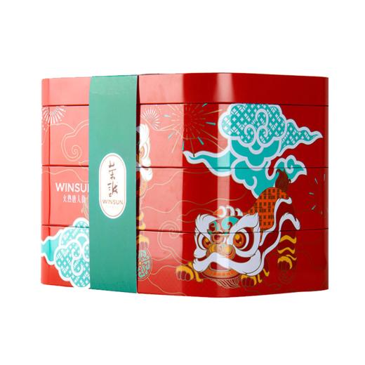 荣诚火热唐人街1165g过年年货小零食置办走亲戚春节送大礼包礼盒 商品图1