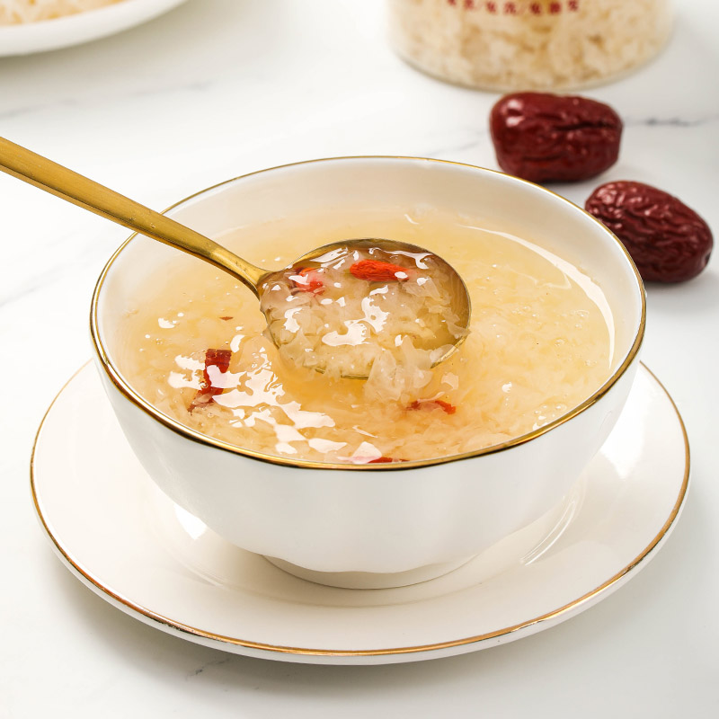 『古田有机本草银耳』免洗免泡，胶质浓稠，2克煮出一碗银耳羹