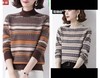 条纹花型毛衣（大布衣） 商品缩略图0