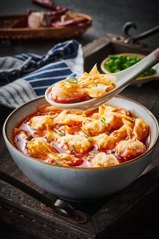 开小灶小馄饨冲泡即食鸡汤红油方便早餐夜宵免煮品云吞速食 商品图1