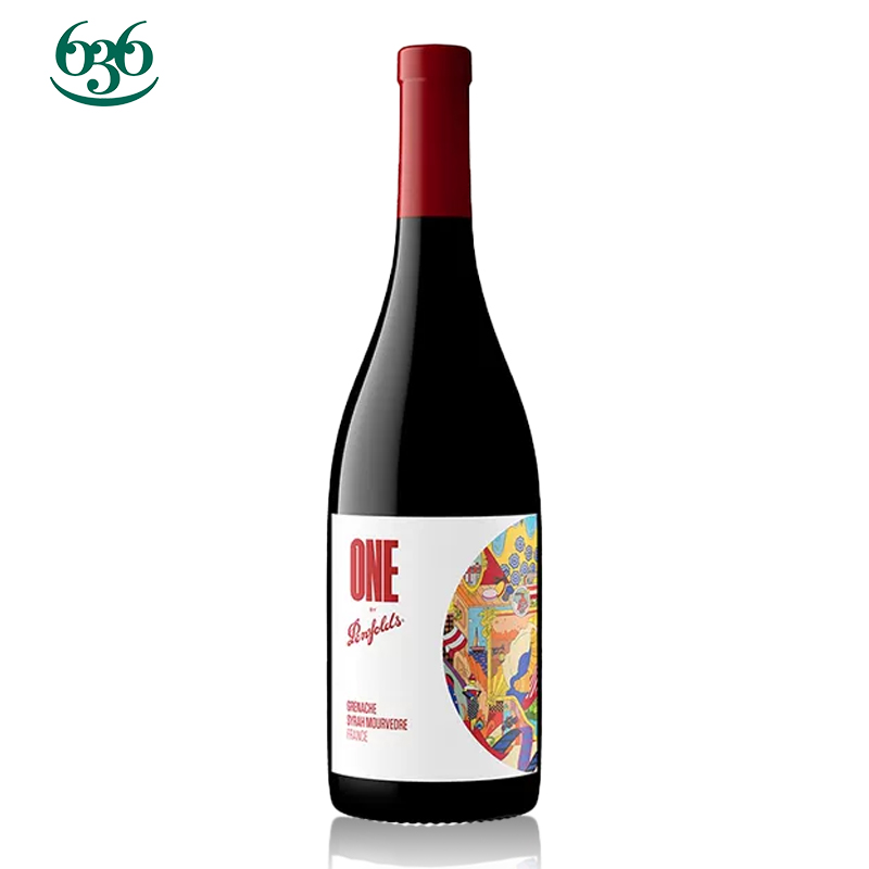 奔富一号歌海娜西拉马塔罗法国红葡萄酒（红酒）