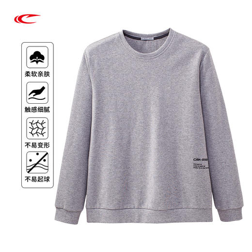 【线下同款 标准版型 简洁基础易搭配】赛琪男士运动卫衣171011 商品图4