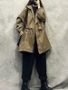 韩派菲儿加绒中款抽绳外套（大布衣） 商品缩略图1