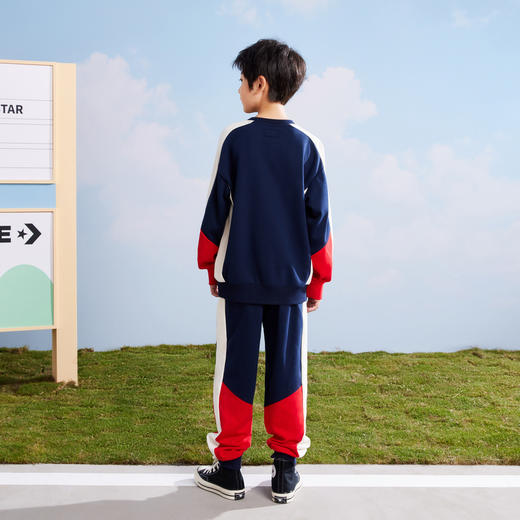 CONVERSE 春 大童小童 卫衣套装 CNVB-T8-D699 商品图4