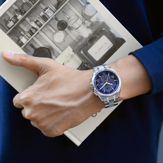 西铁城/CITIZEN新品空中之鹰系列舒博钛时尚情侣男表AT8240-74L 商品图11