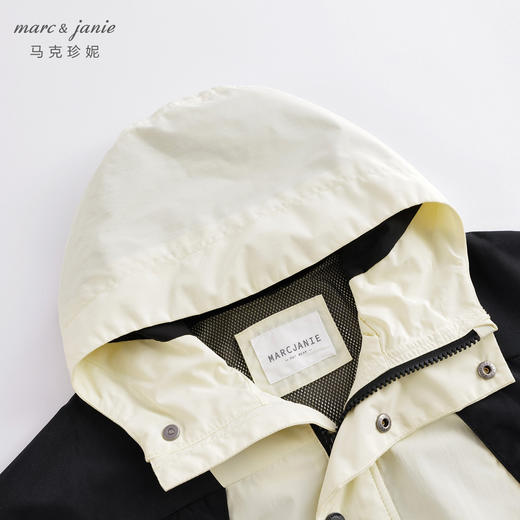 马克珍妮春装新款 男童拼色风衣外套 儿童上衣220020 商品图2