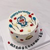 哆啦A梦/叮当猫/机器猫手绘蛋糕-低糖处理无添加 商品缩略图1