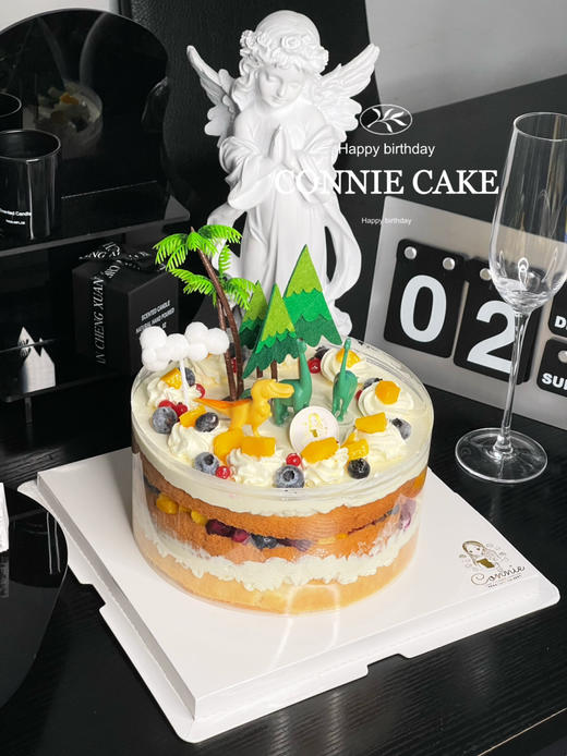 【1262】裸蛋糕恐龙系列 商品图2