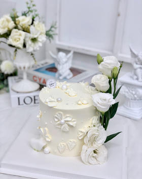 桔梗鲜花裱花女神仙女款