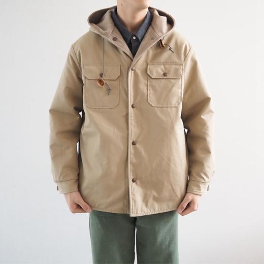 Orslow HOODED WOOL JACKET 双面穿Melton羊毛连帽夹克外套 商品图3