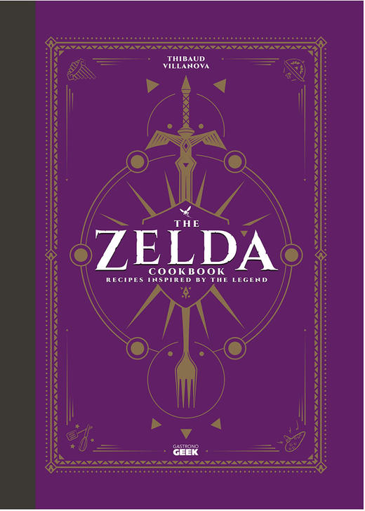 塞尔达传说非官方食谱 游戏周边书 英文原版 The Unofficial Zelda Cookbook 商品图0