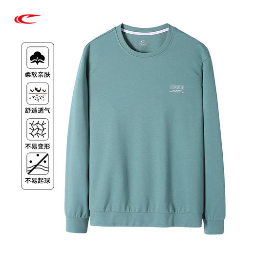 【线下同款 经典纯色 休闲百搭】赛琪男士运动卫衣172051 商品图4