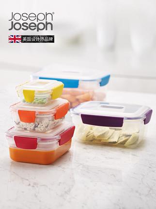 英国Joseph Joseph嵌套式彩虹保鲜盒5件套食品水果冰箱密封盒 商品图6
