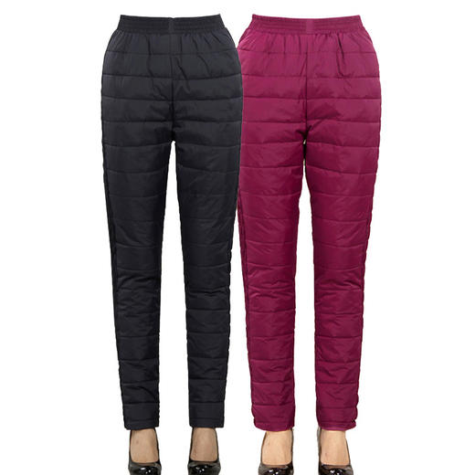 羽绒裤保暖冬季妈妈外穿高腰加厚大码修身显瘦 商品图4