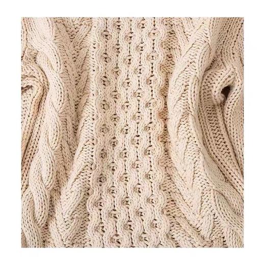 国棉壹厂01190219/复古渔夫绞花毛衣VintageRepublic 商品图2