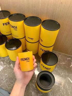 FENDI芬迪CASA香薰蜡烛青柠罗勒/鎏金贵族70g/180g  礼物香氛