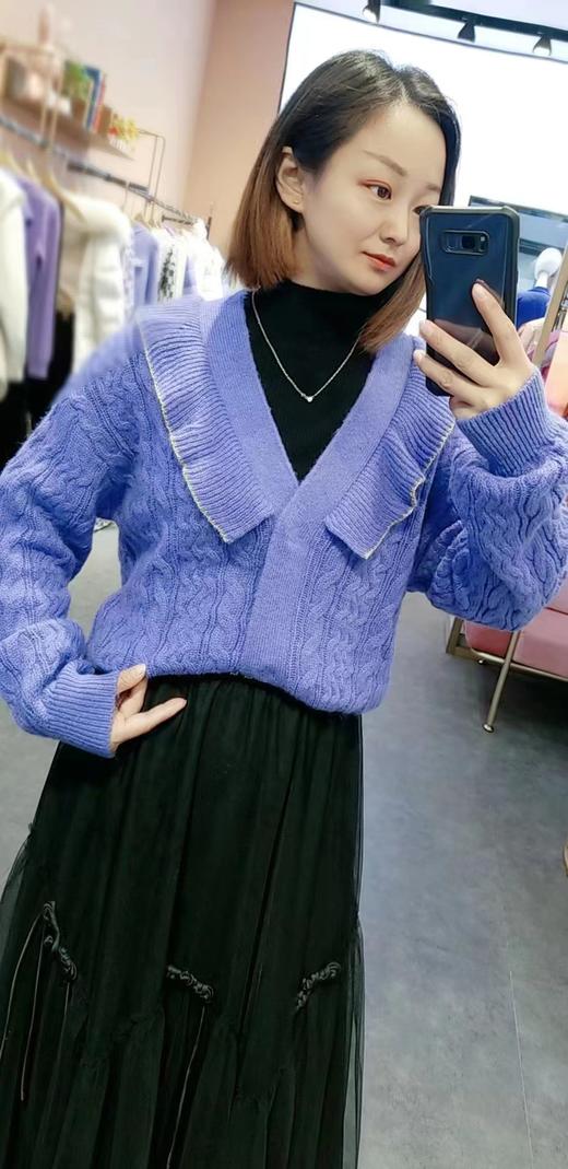 韩序开衫毛衣0106 商品图0