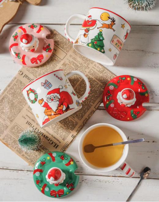 【两种款式 任选】限量版圣诞马克杯 商品图2