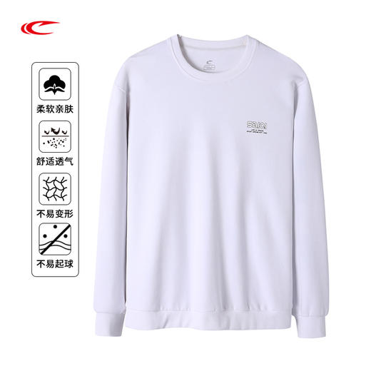 【线下同款 经典纯色 休闲百搭】赛琪男士运动卫衣172051 商品图1