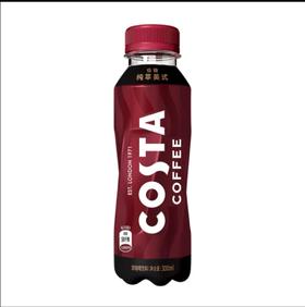 COSTA低糖纯萃美式咖啡300ml