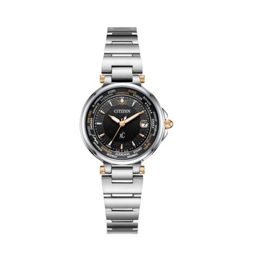 西铁城xC系列Xc系列多局电波情侣女表EC1010-65H 商品图1