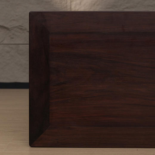 清 红木透雕云纹拱璧平头案 商品图2