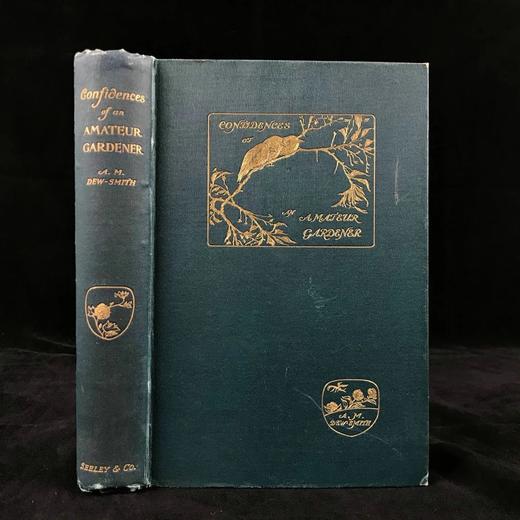 1897年 园艺图鉴 数十幅插图 漆布精装32开 商品图0