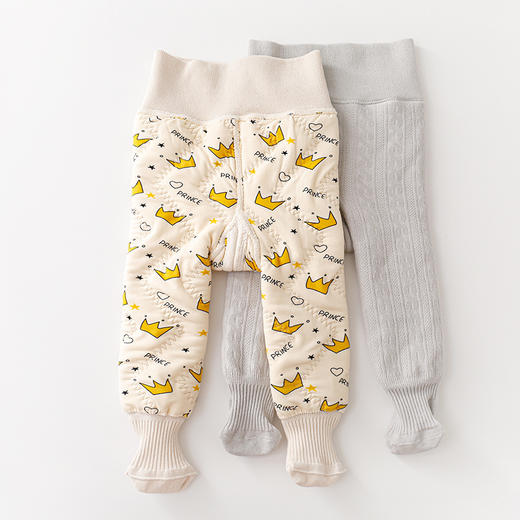 【可开档 加绒加厚 甄选优等蚕丝 燃爆寒冬】冬季新款加绒加厚婴儿打底裤保暖儿童连裤袜女童裤袜宝宝打底袜 商品图3