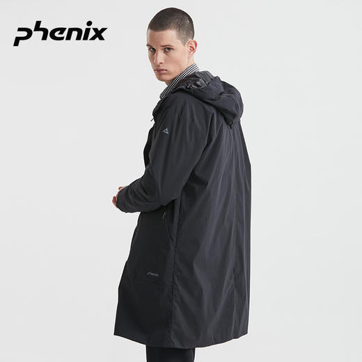 phenix菲尼克斯 URBAN 羽绒服男防风防泼水长款羽绒服PH952OT22 商品图1