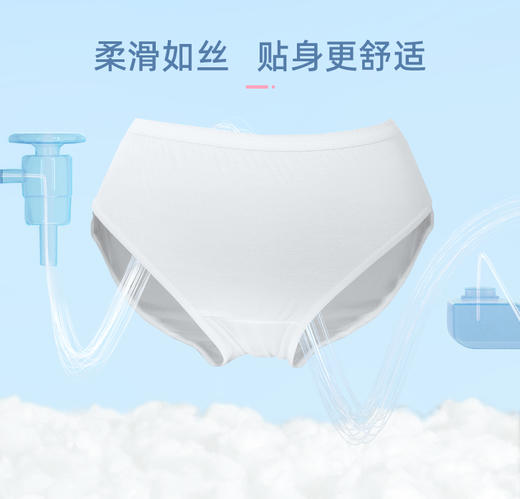 【100%官方正品 品牌直发】德佑一次性内裤产妇月子产后专用女免洗无菌内裤孕妇短裤12条 商品图4