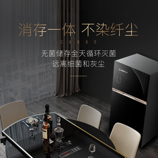 康宝 Canbo XDZ80-DS立式消毒柜 双门大容量高温二星级商用厨房碗筷消毒碗柜 商品图6