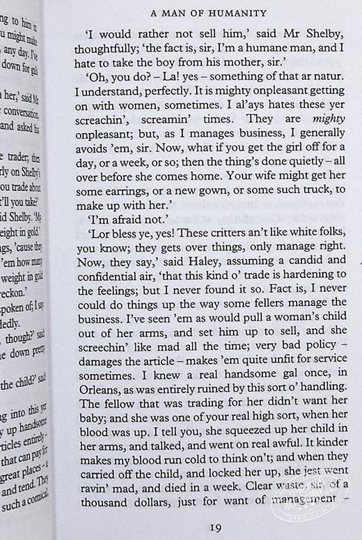 【中商原版】Collectors Library系列：汤姆叔叔的小屋 英文原版 Uncle Tom’s Cabin 商品图6