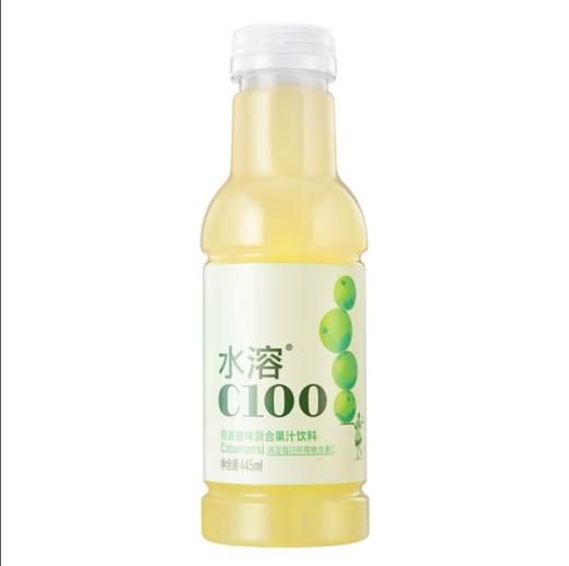 农夫山泉水溶C100青皮桔味445ml 商品图0