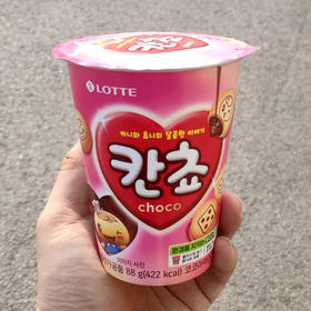 乐天小小饼干88g韩国进口夹心巧克力零食休闲lotte