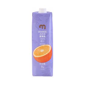 麦德龙 麦臻选 100%橙汁 1L