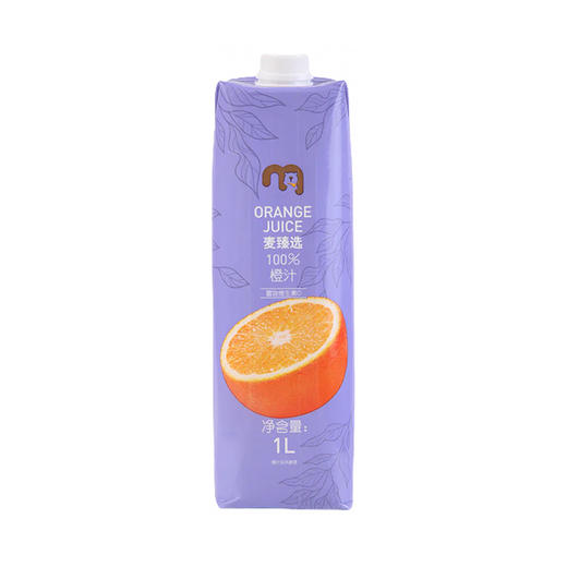 麦德龙 麦臻选 100%橙汁 1L 商品图0