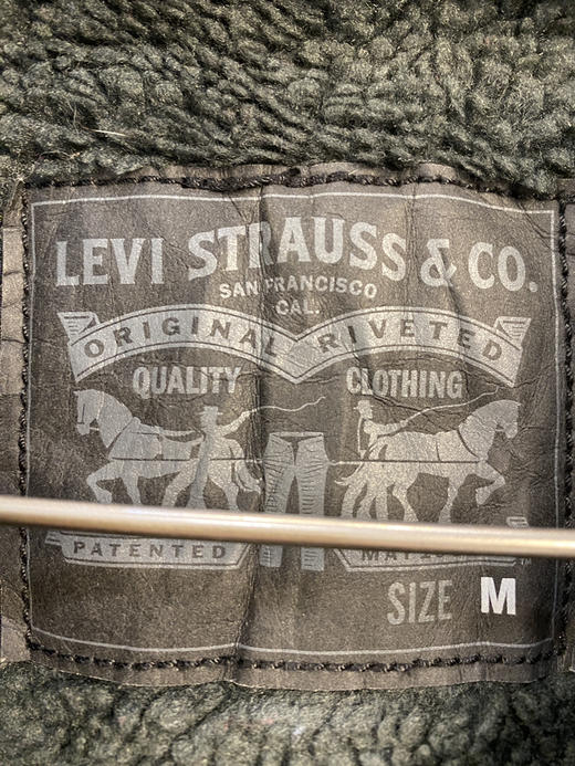Levi’s 李维斯 羊羔绒 牛仔外套_CTJK(M) 商品图2