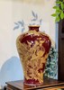 郎红描金凤凰梅瓶 商品缩略图0