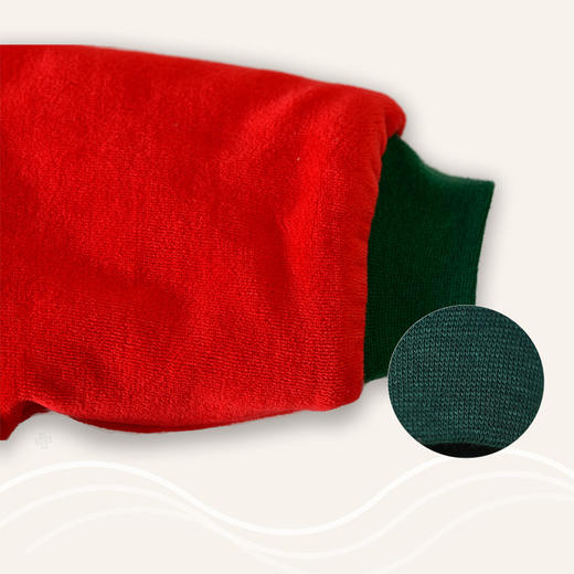 【圣诞小鹿连体衣】新年圣诞新款宝宝连体衣婴儿红色冬季保暖加厚哈衣新生儿爬服年服 商品图1