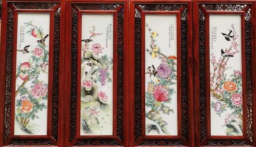 四条屏～春夏秋冬四条屏 商品图0