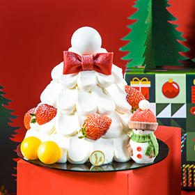 圣诞草莓塔6#