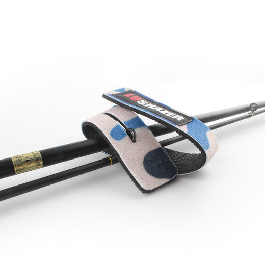 路亚束竿带专用 多功能魔术绑竿带 弹力束干杆带 保护鱼竿束竿袋 商品图1