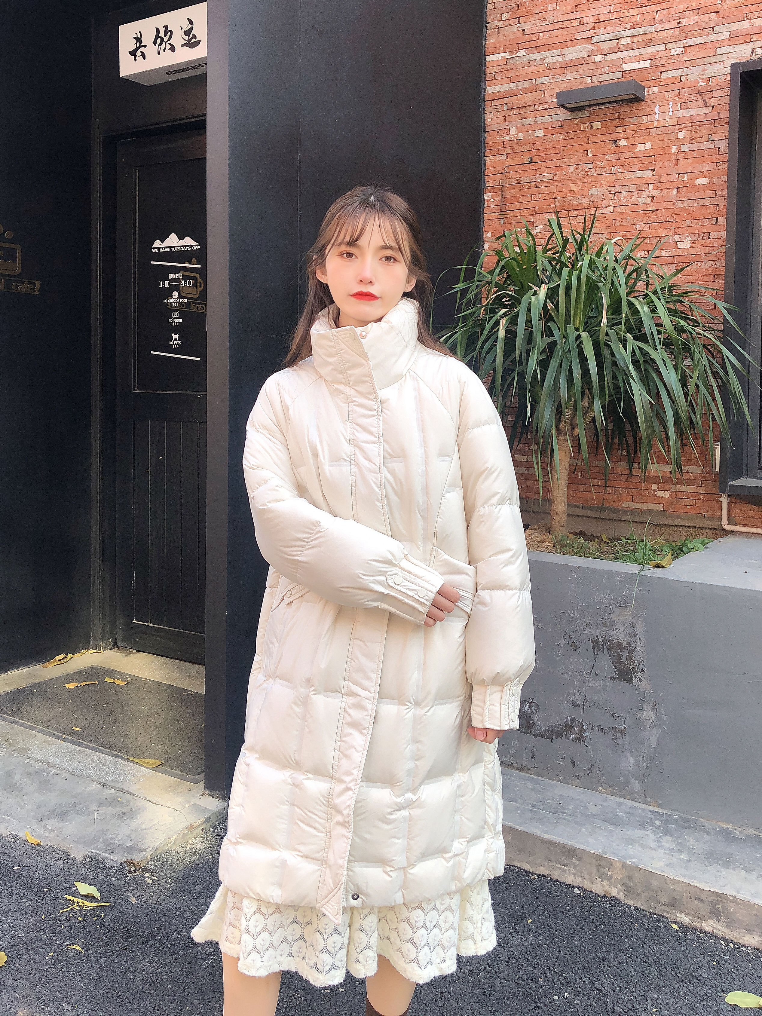 p&x设计师女装 2022冬季新款 长款羽绒服 822424574 - 乐周px旗舰店