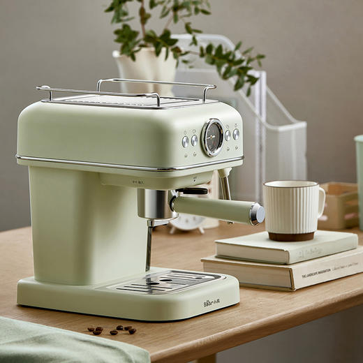 【小程序】小熊咖啡机 KFJ-E12Q5 绿色 冲制咖啡 商品图3