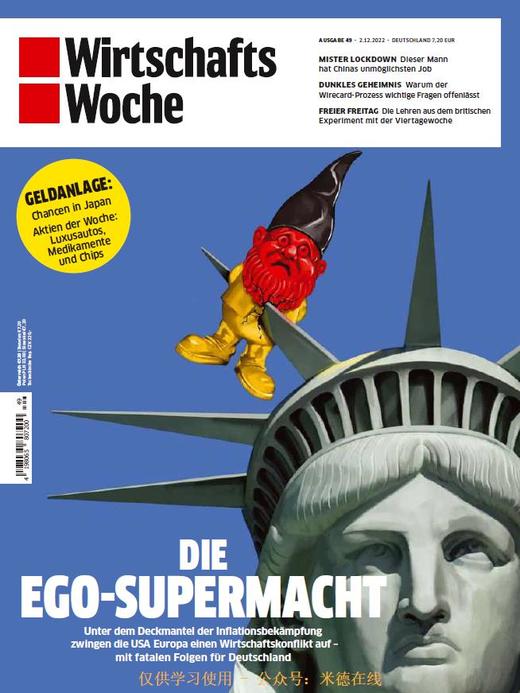 Wirtschaftswoche - 2022.12.02 商品图0