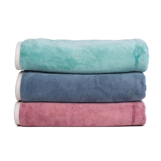 馨宜优品素色纤维浴巾一条-三色随机发（220791） 商品图5