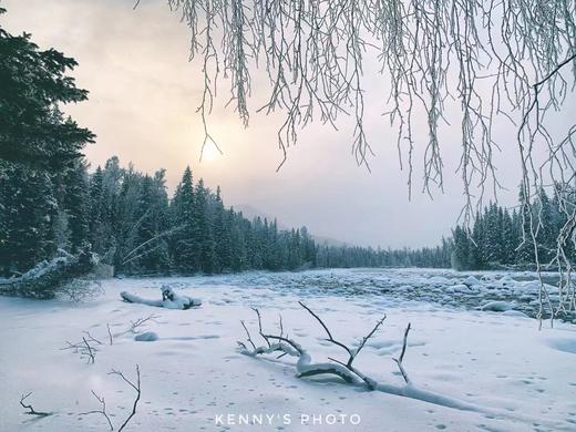 新疆“冬日仙境”伊犁天鹅泉、雾凇、赛里木湖蓝冰泡、昭苏天马踏雪&蓝冰玉湖8天摄影团 商品图7