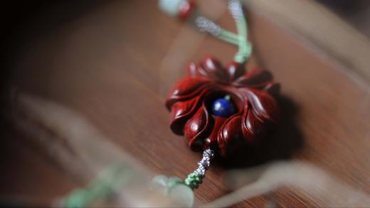 【青山特惠】小叶紫檀 九转莲花 吊坠 挂坠 s3 商品图8