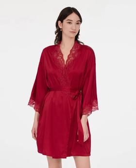 5F AIMER 爱慕真丝长睡袍