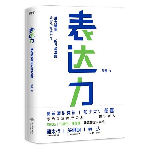 （明信片签名版）表达力/成交力贺嘉 青少年成功励志自我实现语言表达 商品图1